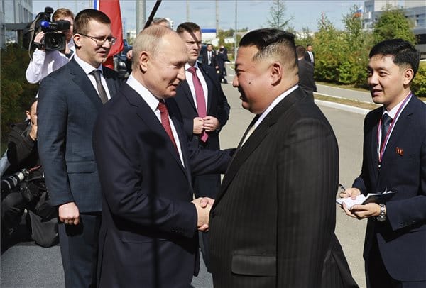 Vlagyimir Putyin hamarosan Észak-Koreába látogathat