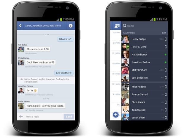 Megújult a Facebook üzenetküldője