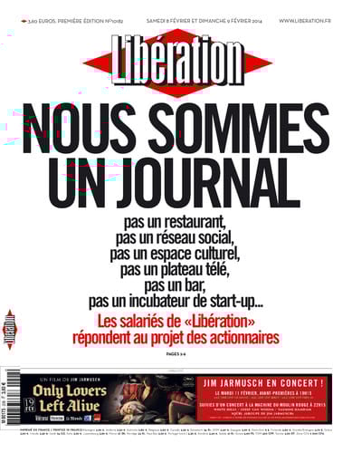 Libération: Újság vagyunk, nem kocsma!
