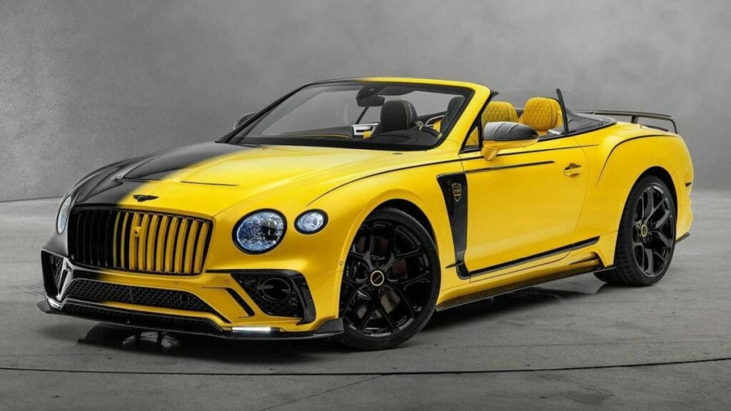 Nem kerüli a feltűnést a Mansory átalakított Bentley kabriója