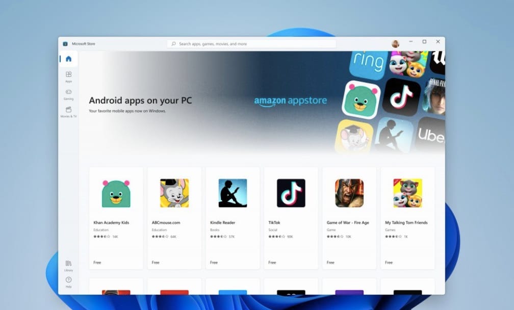 Tényleg futnak az androidos appok a Windows 11-en, azonban van itt egy 