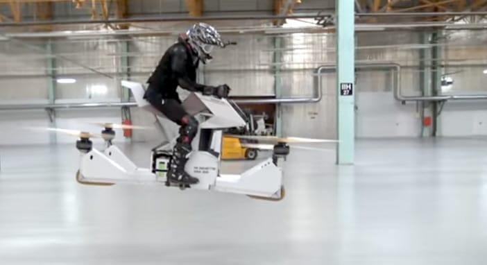 A repülő autó után gyorsan itt a repülő motor is - videó