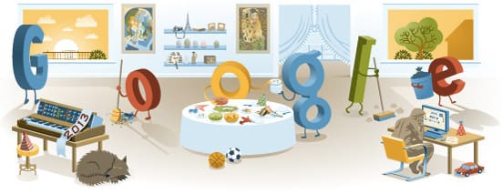2013: az új évet ünnepli a Google