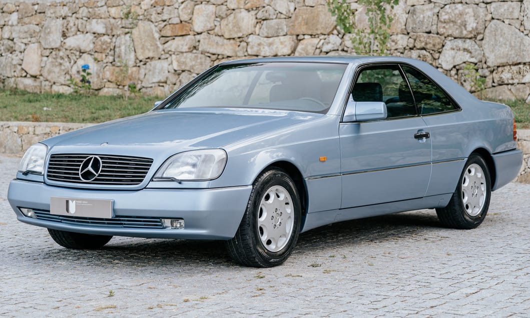 Időgép: alig használt régi kupé Mercedes S-osztály vár új gazdára