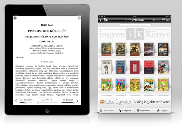 Ingyen könyvek és képregények magyarul, iPhone-ra és iPadre!