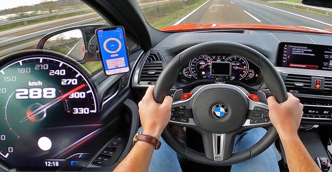 Vígan szalad 280 km/h felett a BMW X4 is az új M3-as motorjával – videó