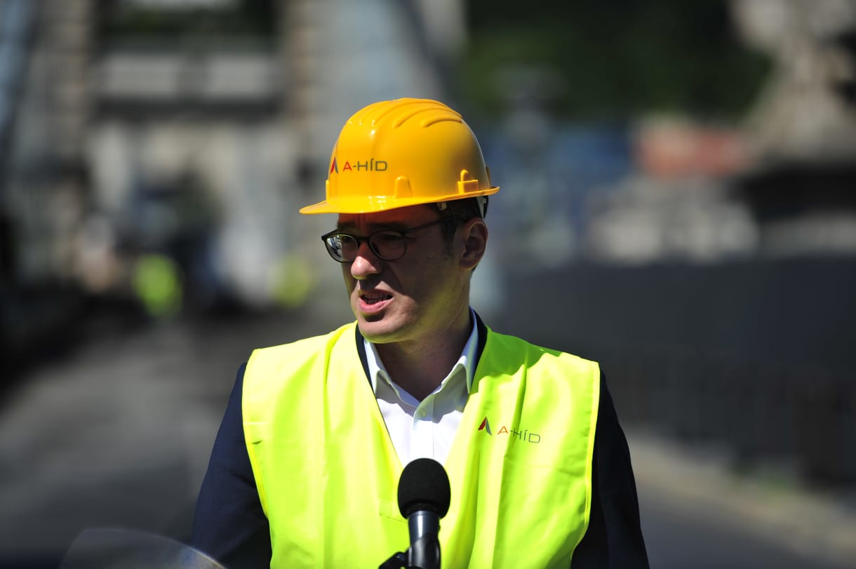 Karácsony Gergely a budapestiek türelmét kéri és előre köszöni a Lánchíd felújításához