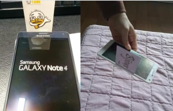 Ez igazán kínos lehet: problémák a Galaxy Note 4 képernyőjével?