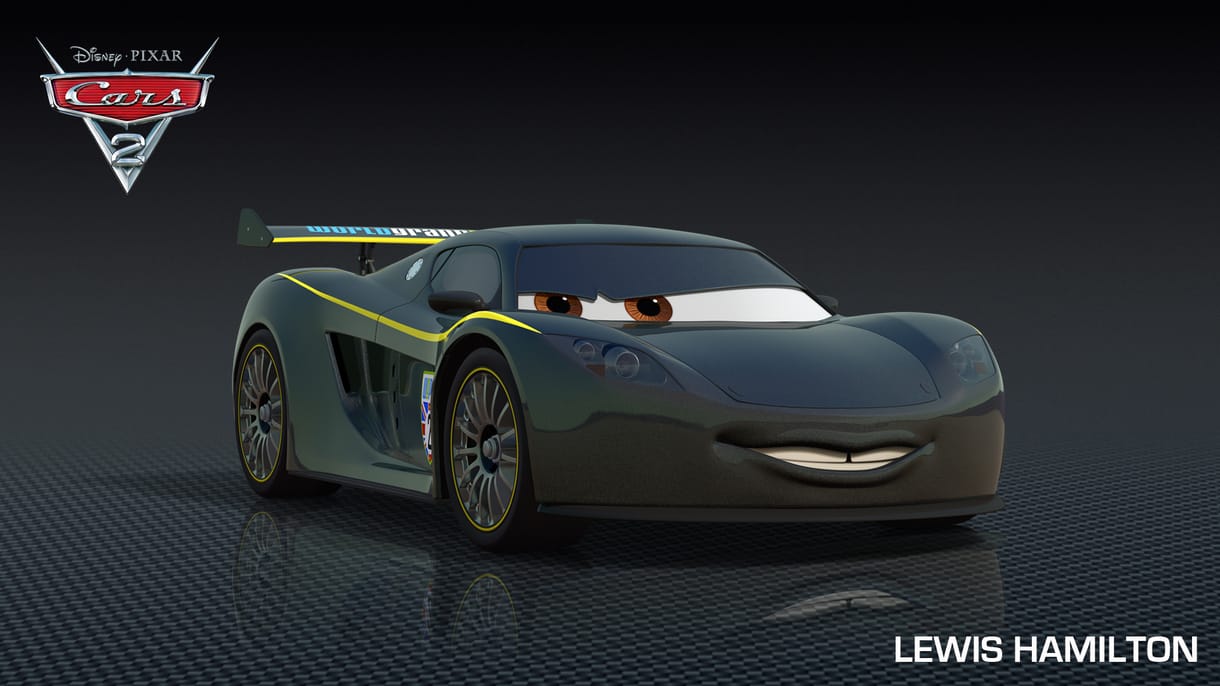Fotó: így nézne ki Lewis Hamilton, ha autó lenne