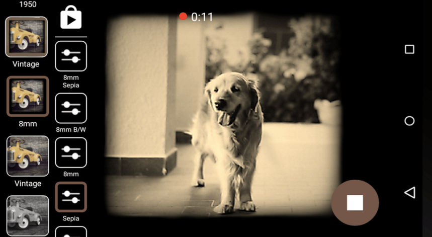 Retro hangulatú fotókat és videókat készítene? Ezzel tegye