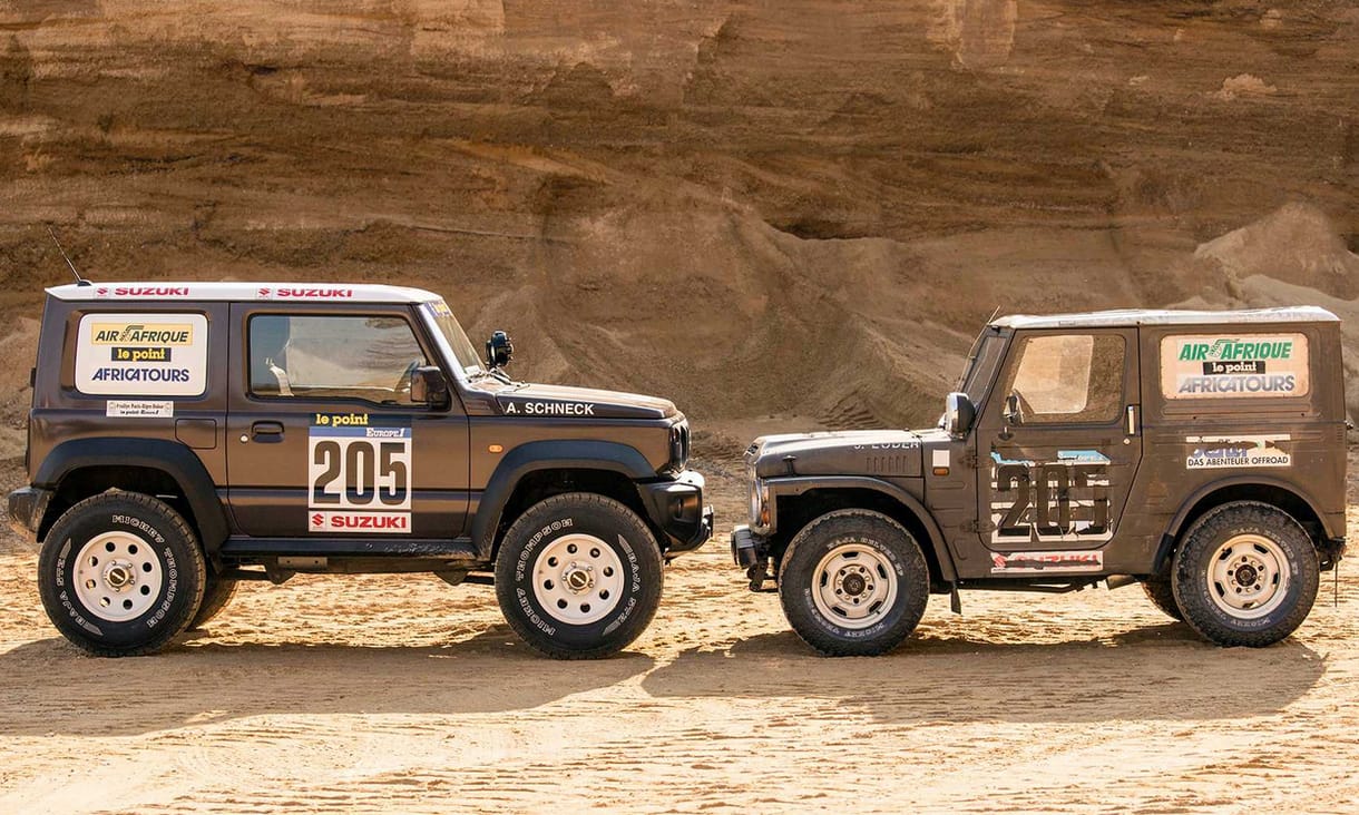 Magasra nőtt törpe: Dakar-csomagot kapott az új Suzuki Jimny