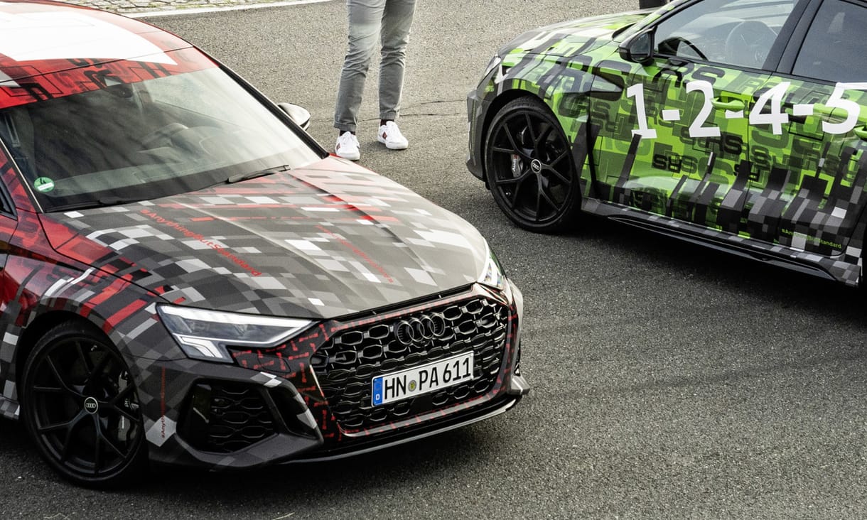 Az Audi megmutatta az akár 450 lóerős új RS3-at