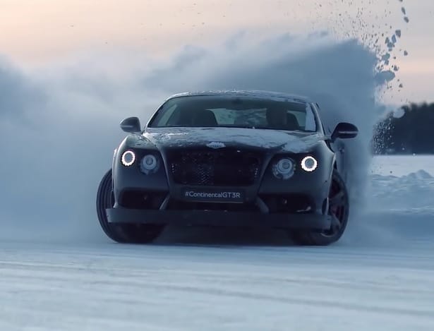 Még négyszeres ralivilágbajnok is jár a Bentley téli programjához – videó
