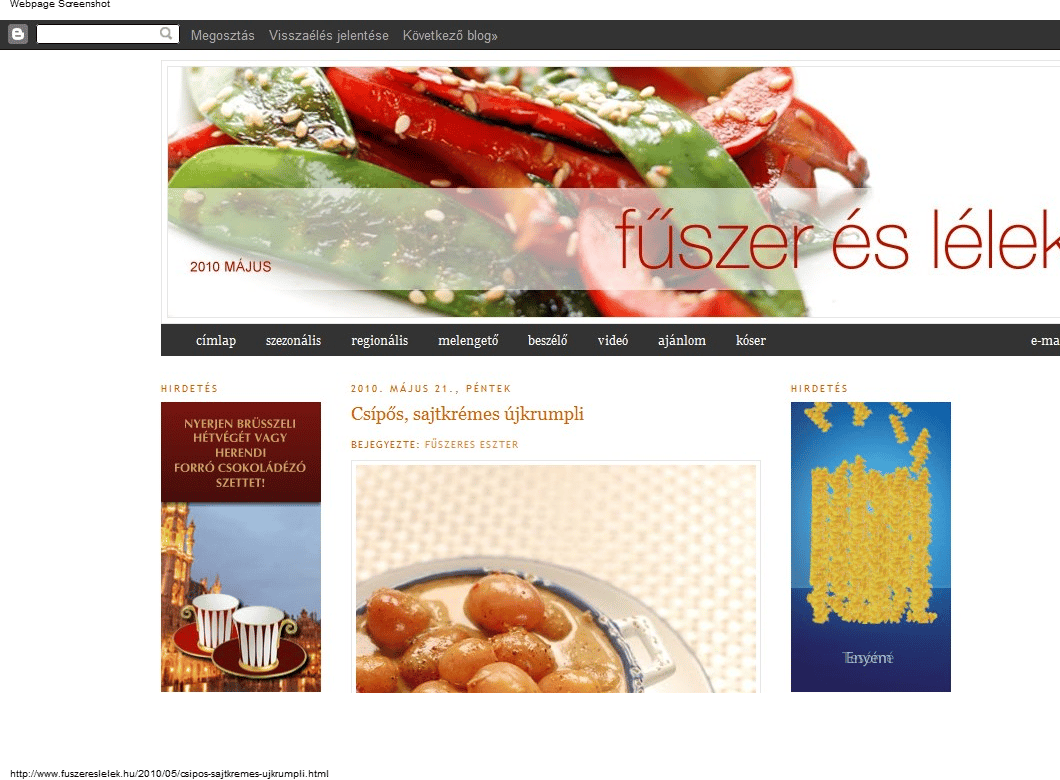 Gasztroblog kóstoló a Tabáni Teraszon