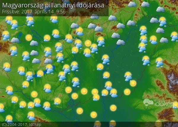 Az ünnepeken simán illik az időjárásra az április bolondja szólás