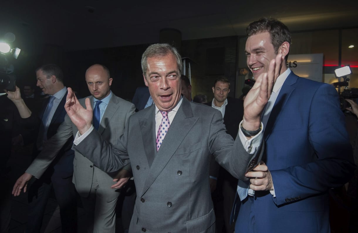 Nigel Farage: a Brexit bohóca