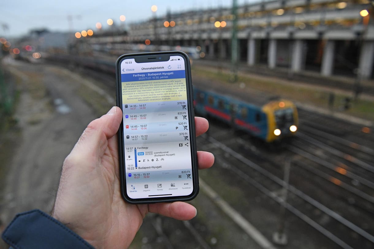 Leállt a MÁV online jegyértékesítő rendszere