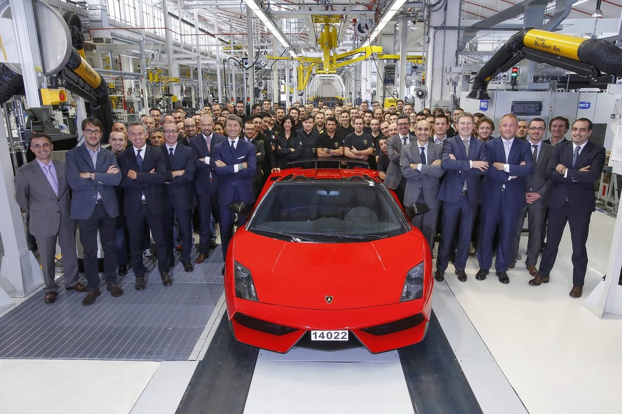 Elkészült a Lamborghini Gallardo utolsó példánya - fotó