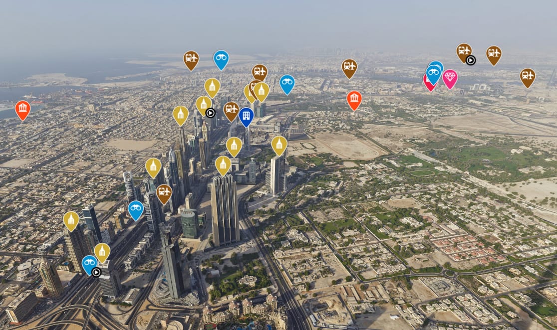 Így lehet körbeutazni Dubait otthonról