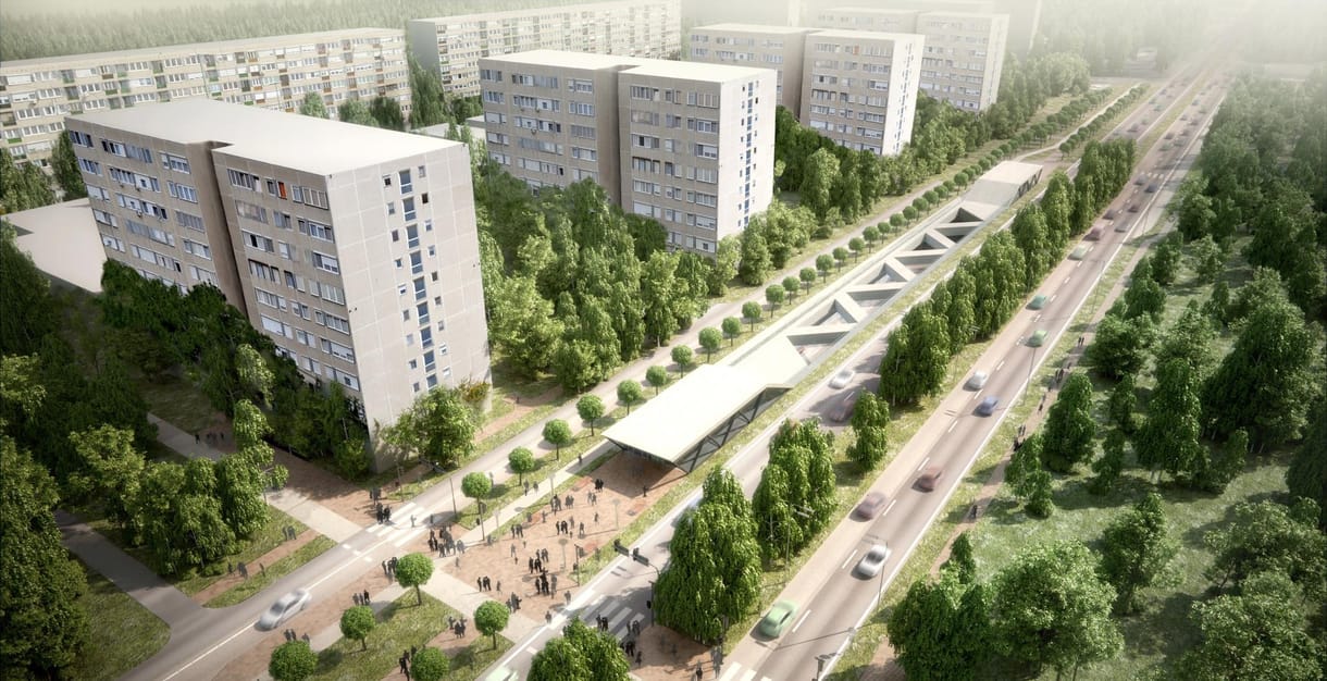 Így fognak kinézni a gödöllői HÉV megállói és az Örs vezér téri metróállomás
