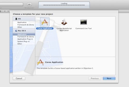 Javítás az Xcode 4.1-es változatához