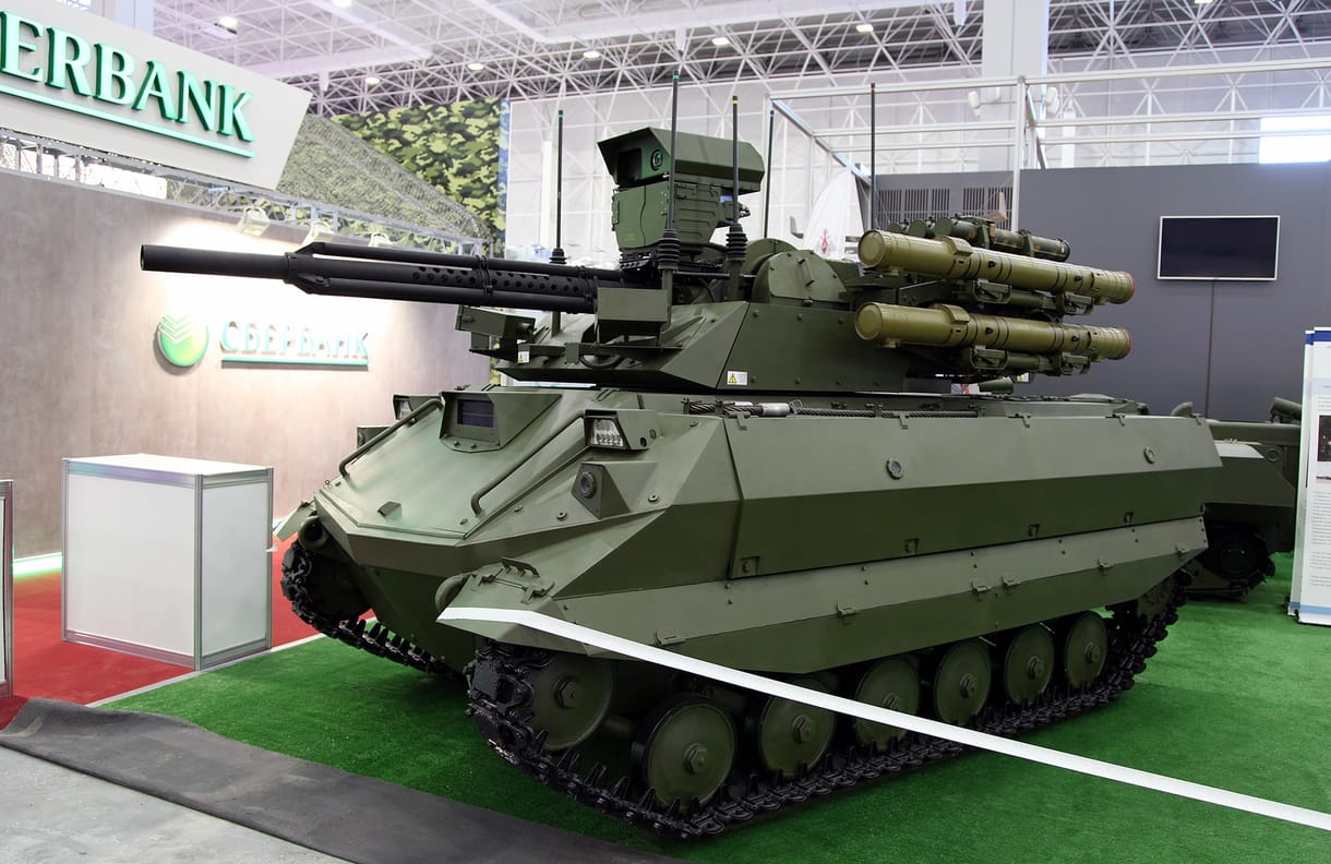 Rosszul sikerült az orosz távirányítású tank szíriai bemutatkozása