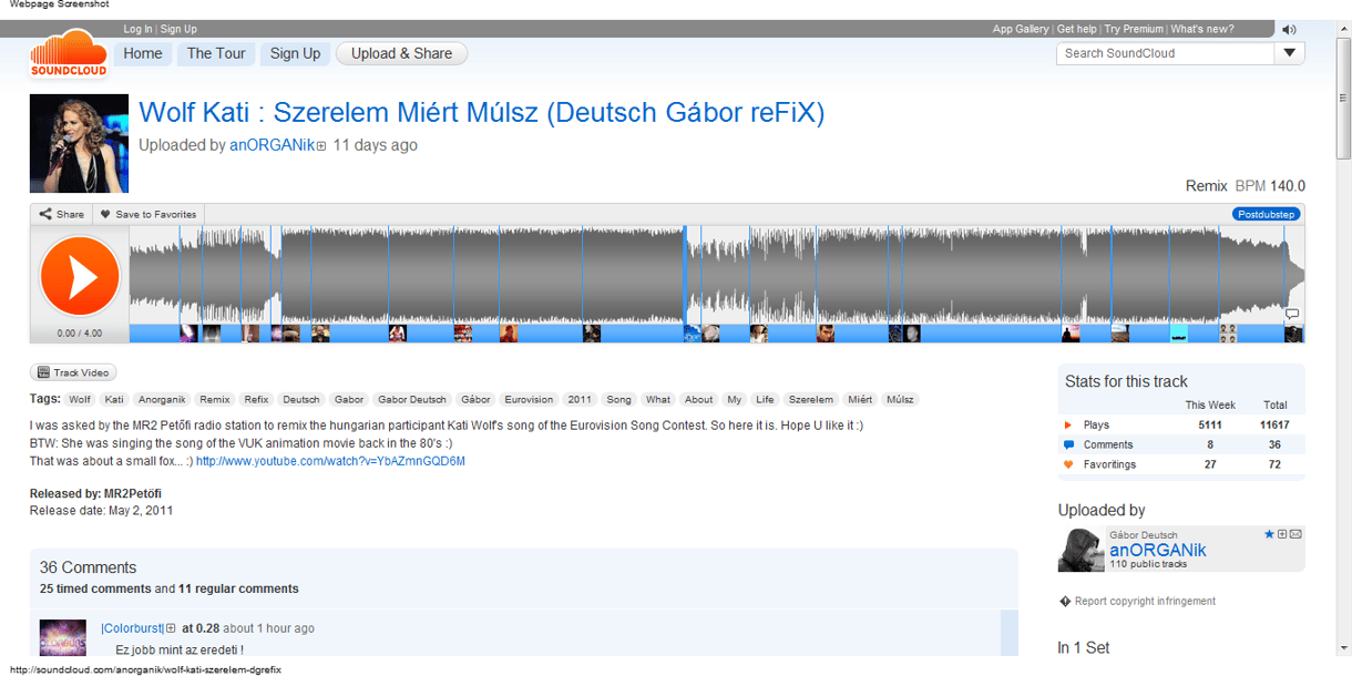 Exkluzív remix Wolf Kati slágeréből