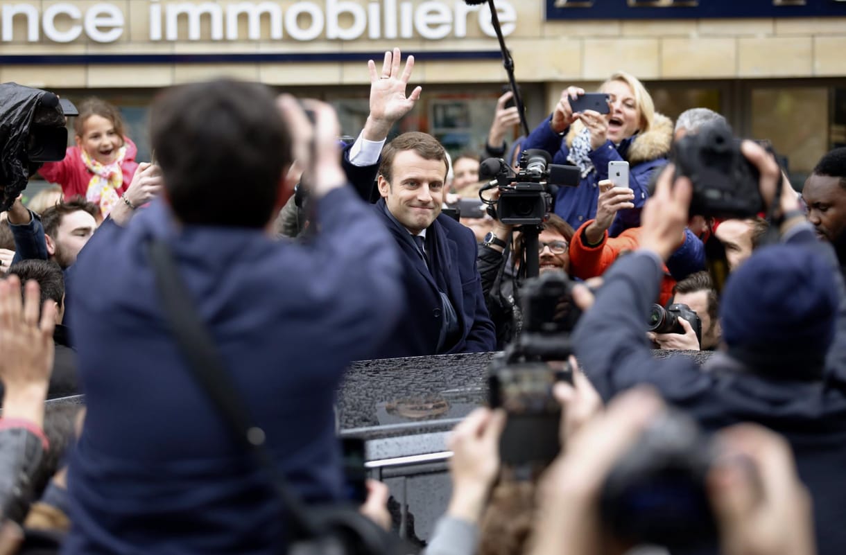 Macron lett az új francia elnök