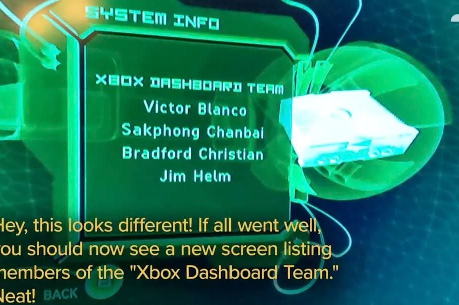 20 év után rábukkantak a legelső Xbox rejtett képernyőjére