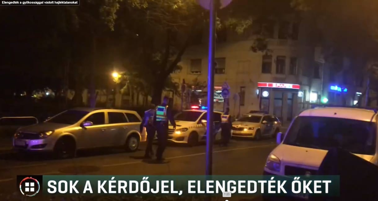 Elengedték a négy hajléktalant, akik halálra verhették társukat a Jászai Mari téren