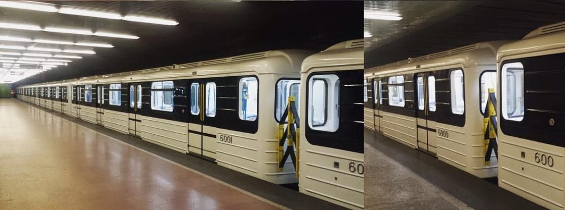 Fotó: már a Népligetnél suhan a felújított 3-as metró