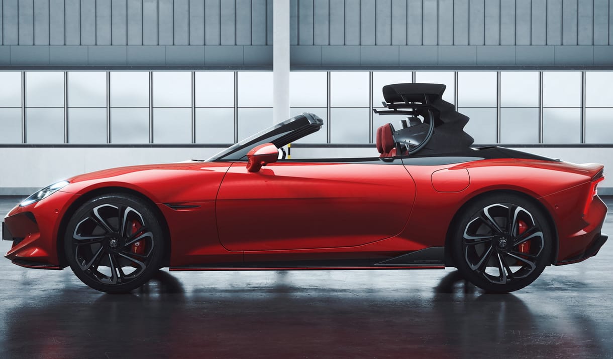 Méregerős az új kínai elektromos roadster, az MG Cyberster