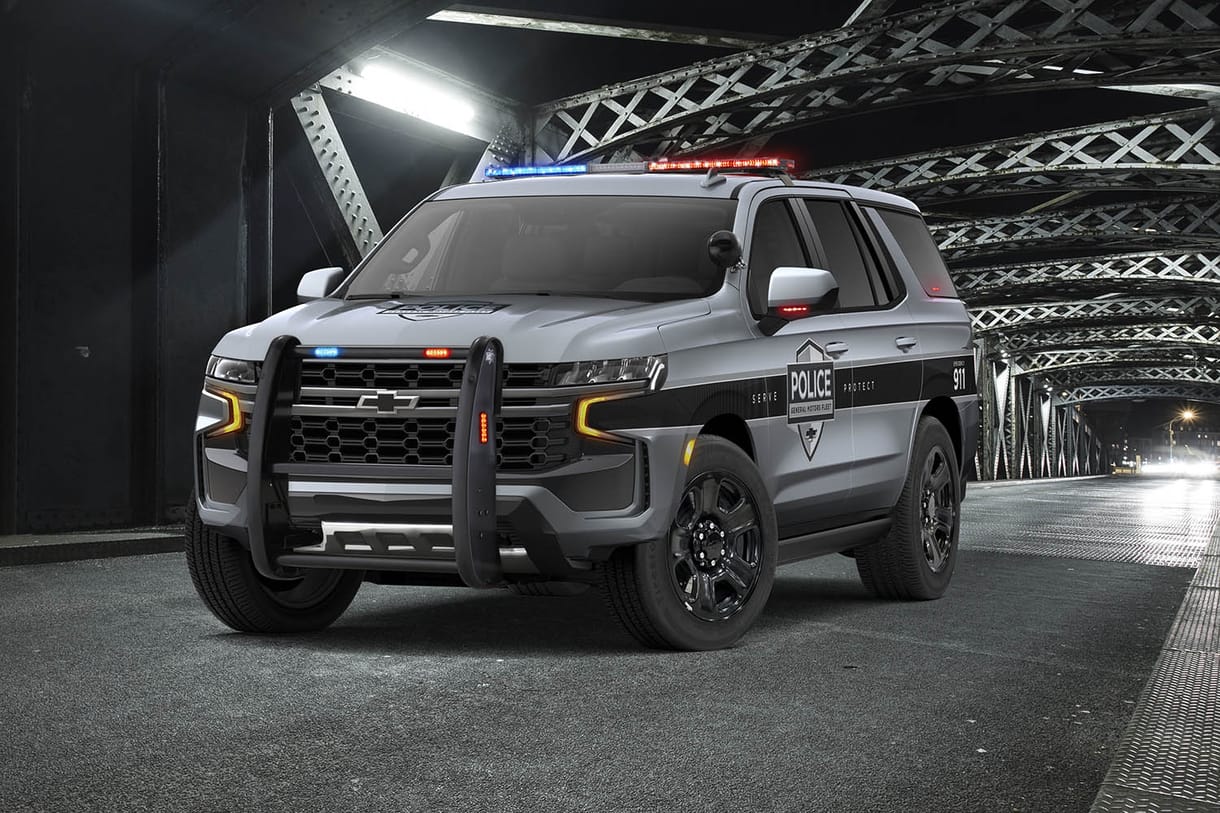 Kellően határozott fellépésű az új rendőrségi Chevrolet Tahoe 