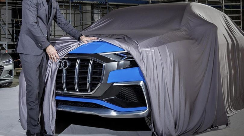 Megvillant az Audi Q8