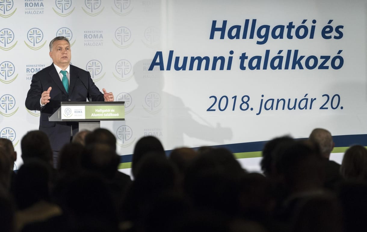 Orbán: A romák nem segélyen tengődő, magatehetetlen kisebbség