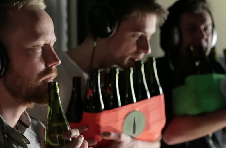 Videó: sörösüvegeken jobban szól a Harry Potter vagy a Star Wars zenéje