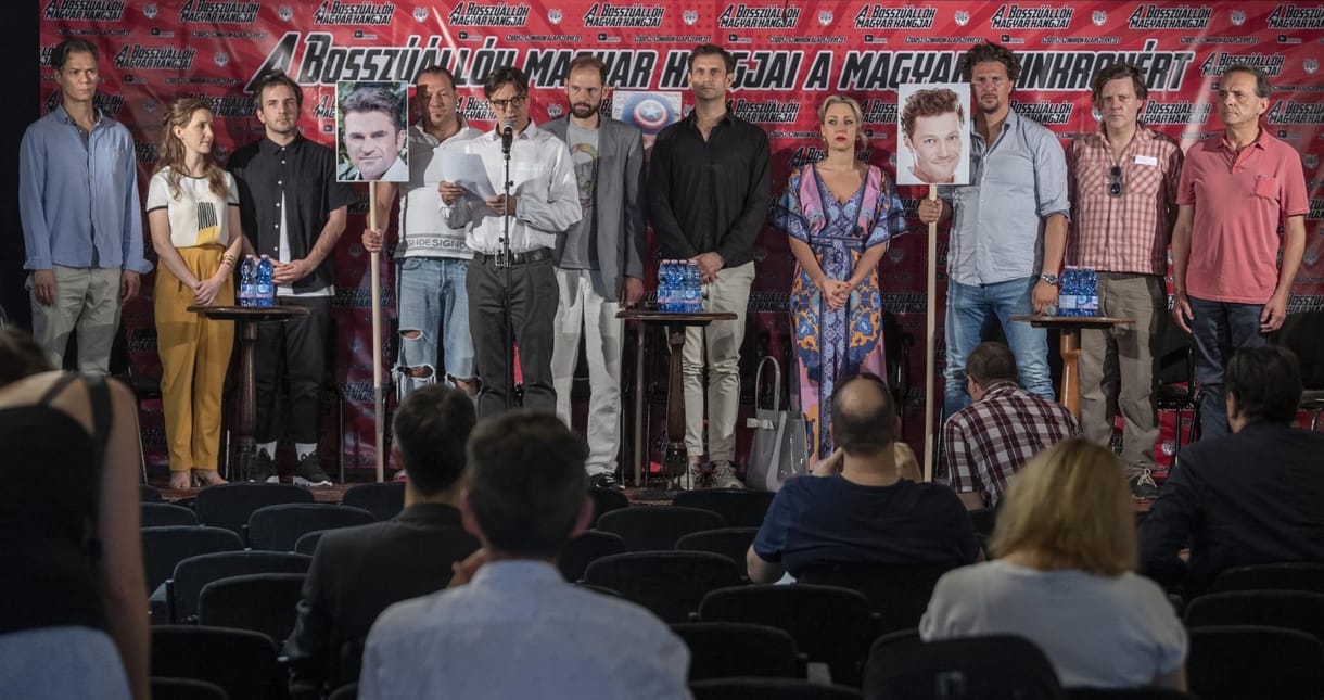 Nagy bajban a szinkron, fellépnek a magyar hangok a kizsákmányolás ellen