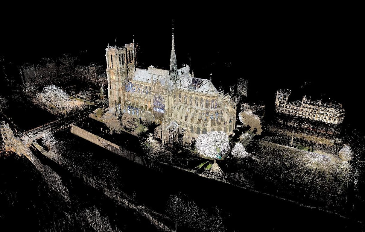 Egy művészettörténész 3D-ben beszkennelte a teljes Notre-Dame-ot, munkája elengedhetetlen az újjáépítéshez