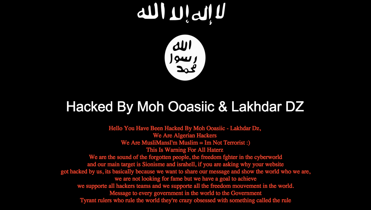 Kiberdzsihád kicsiben: a magyar OBI weboldalát feltörve üzennek muszlim hackerek