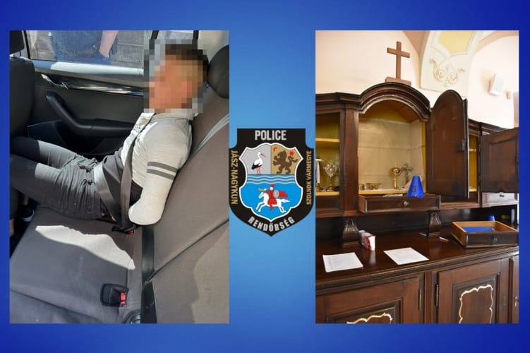 El akarták lopni a perselypénzt, de pechükre egy szolgálaton kívüli rendőr is ott volt a misén
