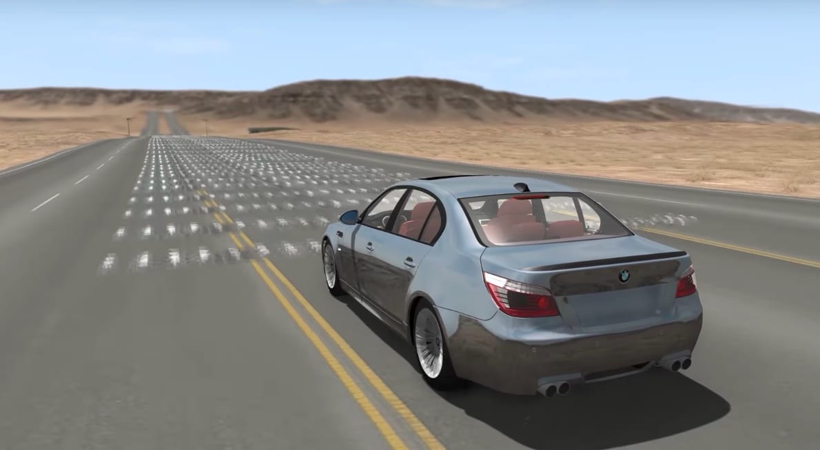 Ez történik, ha 200 km/h-val ráhajt egy sor fekvődendőrre – videó
