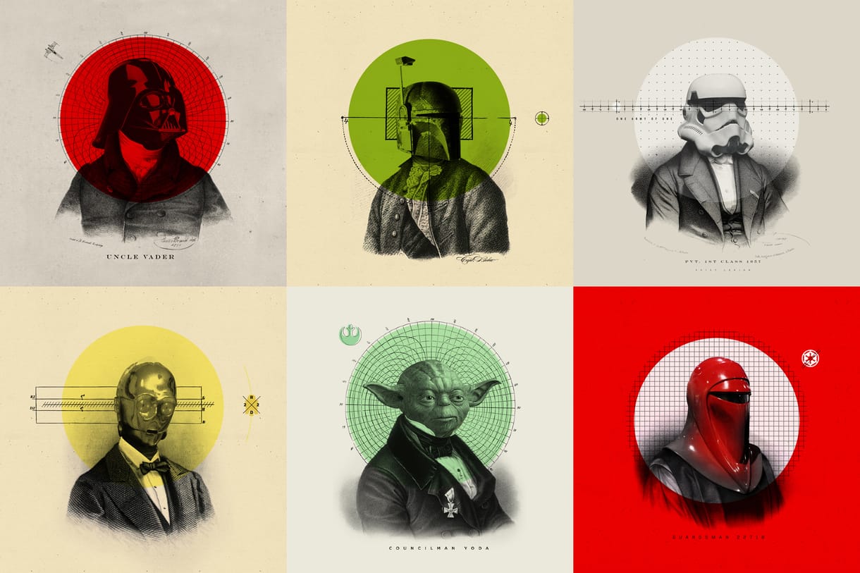 Star Wars karakterek a régmúltból