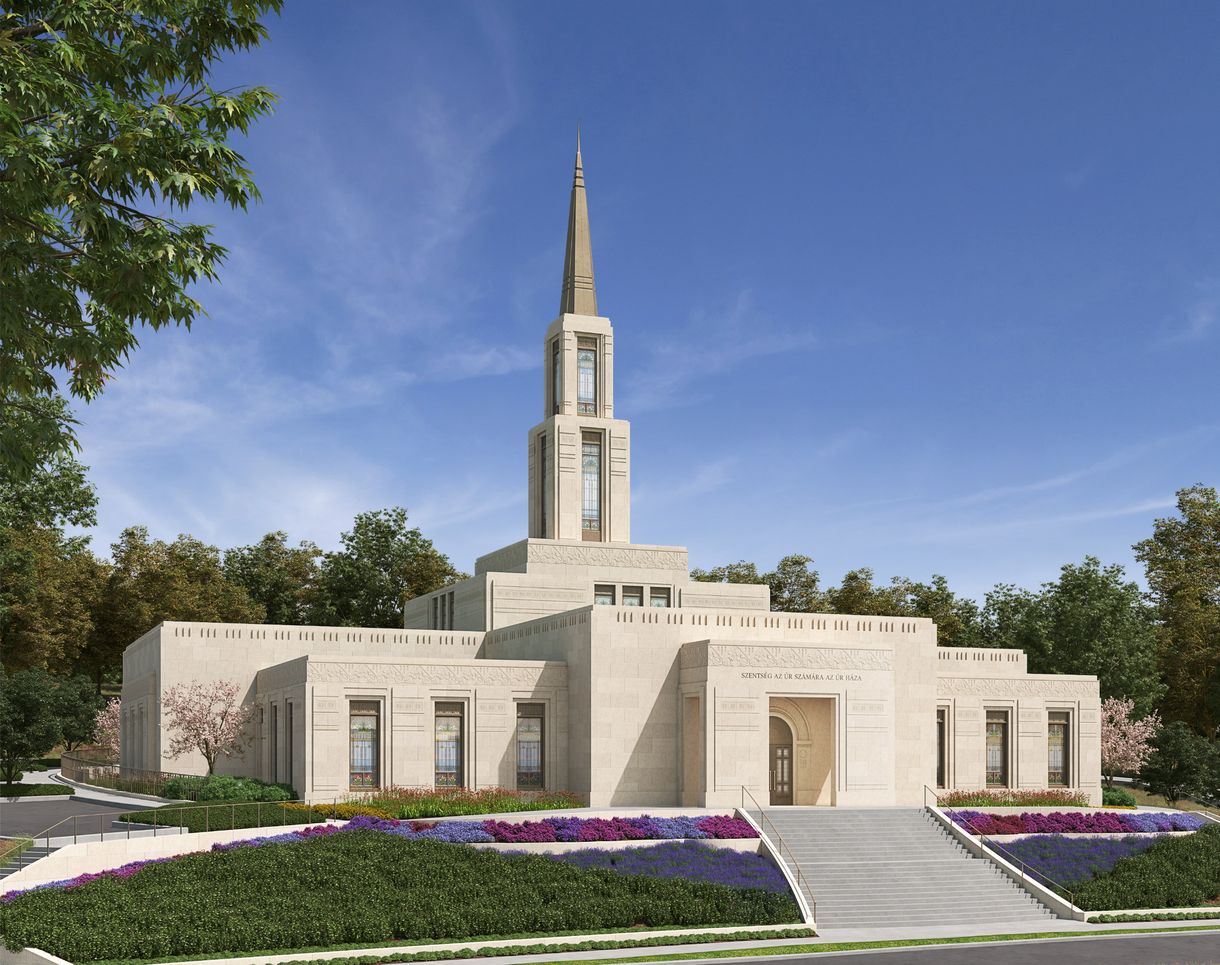 Elkészült a látványterv: Így fog kinézni a mormon egyház első magyarországi temploma