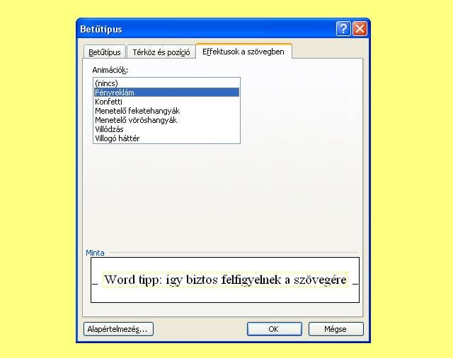 Word tipp: így biztos felfigyelnek a szövegére