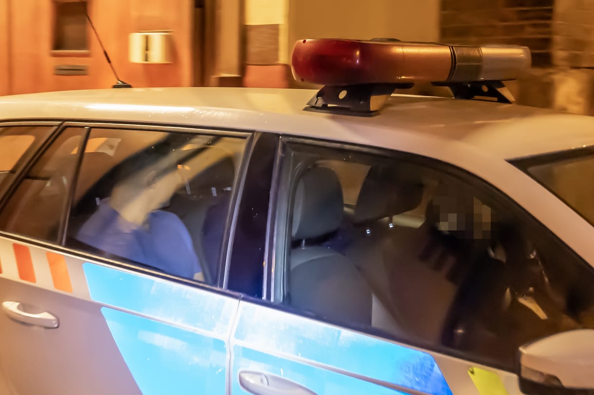 Lefotóztuk, ahogy Schadl Györgyöt rendőrautó viszi haza szabadulása után