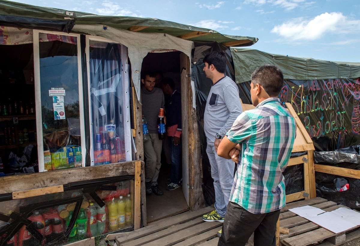 Calais – felszámolják a Dzsungel egy részét