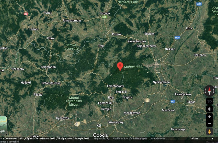 Mínusz 23 fokot mértek reggel a Bükki Nemzeti Park egy pontján
