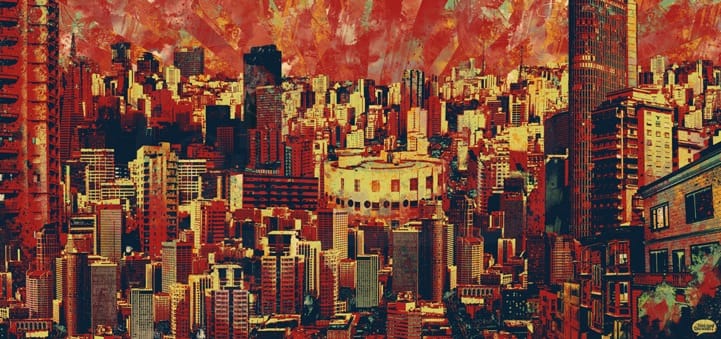 Popart festmények igazi vérből