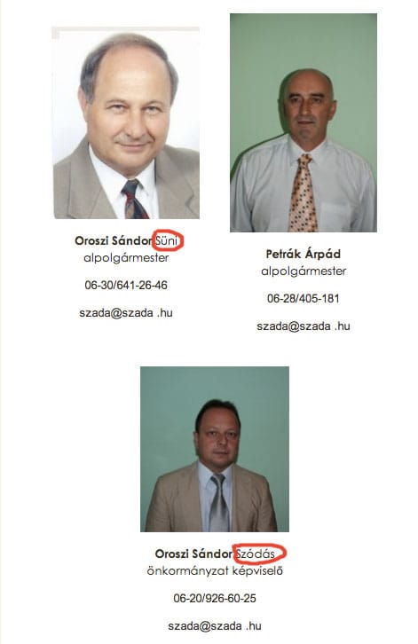 A legviccesebb önkormányzati honlap: hívja képviselőjét, Szódást!
