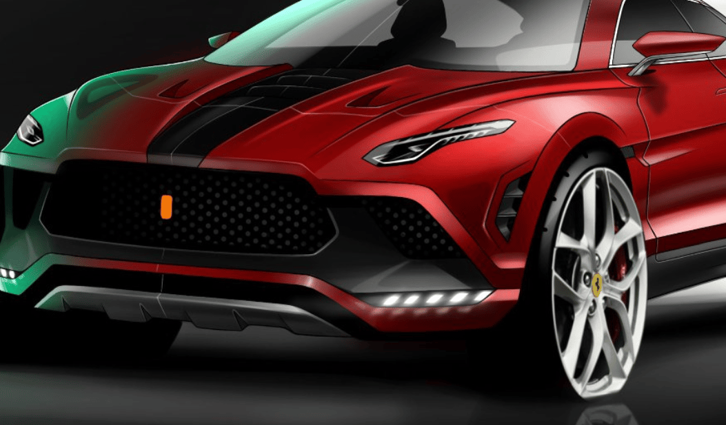 Jön a Ferrari SUV, nagy erőkkel megy a fantáziálás, hogyan nézhet ki